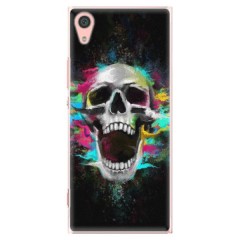 Plastové pouzdro iSaprio - Skull in Colors - Sony Xperia XA1