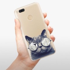 Plastové pouzdro iSaprio - Crazy Cat 01 - Xiaomi Mi A1