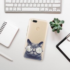 Plastové pouzdro iSaprio - Crazy Cat 01 - Xiaomi Mi A1