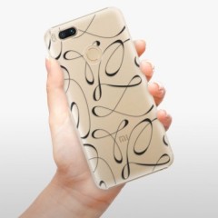 Plastové pouzdro iSaprio - Fancy - black - Xiaomi Mi A1