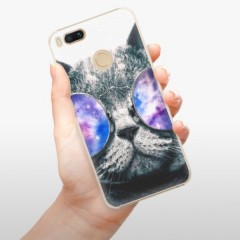 Plastové pouzdro iSaprio - Galaxy Cat - Xiaomi Mi A1