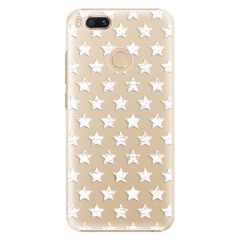 Plastové pouzdro iSaprio - Stars Pattern - white - Xiaomi Mi A1