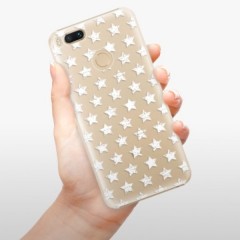 Plastové pouzdro iSaprio - Stars Pattern - white - Xiaomi Mi A1
