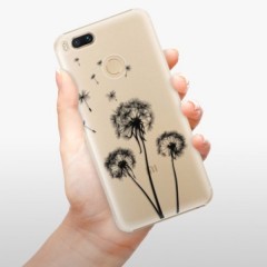 Plastové pouzdro iSaprio - Three Dandelions - black - Xiaomi Mi A1