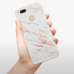 Plastové pouzdro iSaprio - Rose Gold Marble - Xiaomi Mi A1