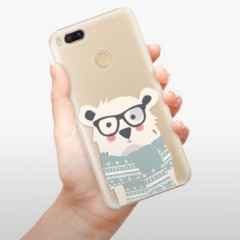 Plastové pouzdro iSaprio - Bear with Scarf - Xiaomi Mi A1