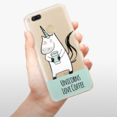 Plastové pouzdro iSaprio - Unicorns Love Coffee - Xiaomi Mi A1