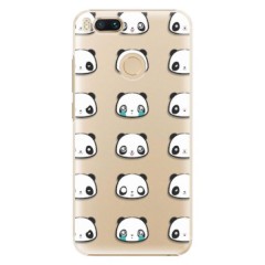 Plastové pouzdro iSaprio - Panda pattern 01 - Xiaomi Mi A1