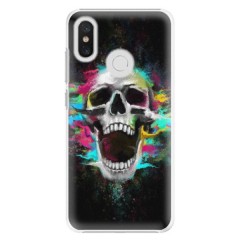 Plastové pouzdro iSaprio - Skull in Colors - Xiaomi Mi 8