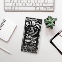 Plastové pouzdro iSaprio - Jack Daniels - Sony Xperia XZ1