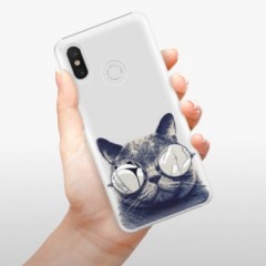 Plastové pouzdro iSaprio - Crazy Cat 01 - Xiaomi Mi 8