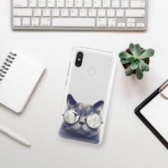 Plastové pouzdro iSaprio - Crazy Cat 01 - Xiaomi Mi 8