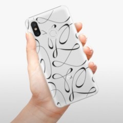 Plastové pouzdro iSaprio - Fancy - black - Xiaomi Mi 8