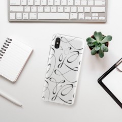 Plastové pouzdro iSaprio - Fancy - black - Xiaomi Mi 8