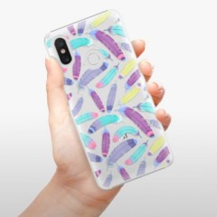 Plastové pouzdro iSaprio - Feather Pattern 01 - Xiaomi Mi 8