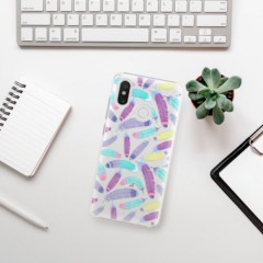 Plastové pouzdro iSaprio - Feather Pattern 01 - Xiaomi Mi 8