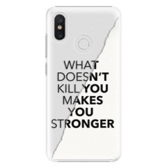 Plastové pouzdro iSaprio - Makes You Stronger - Xiaomi Mi 8