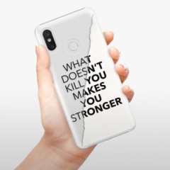 Plastové pouzdro iSaprio - Makes You Stronger - Xiaomi Mi 8