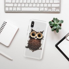 Plastové pouzdro iSaprio - Owl And Coffee - Xiaomi Mi 8