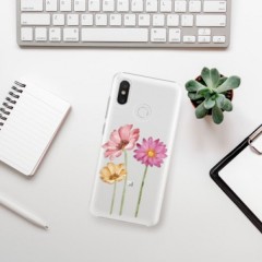 Plastové pouzdro iSaprio - Three Flowers - Xiaomi Mi 8