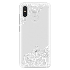 Plastové pouzdro iSaprio - White Lace 02 - Xiaomi Mi 8