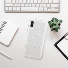 Plastové pouzdro iSaprio - Fancy - white - Xiaomi Mi 8
