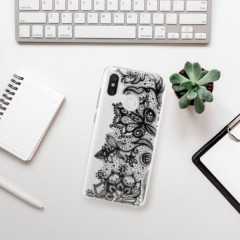 Plastové pouzdro iSaprio - Black Lace - Xiaomi Mi 8