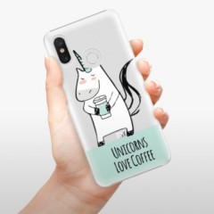 Plastové pouzdro iSaprio - Unicorns Love Coffee - Xiaomi Mi 8