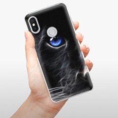 Plastové pouzdro iSaprio - Black Puma - Xiaomi Redmi S2