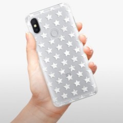 Plastové pouzdro iSaprio - Stars Pattern - white - Xiaomi Redmi S2