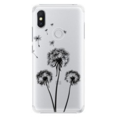 Plastové pouzdro iSaprio - Three Dandelions - black - Xiaomi Redmi S2