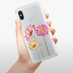 Plastové pouzdro iSaprio - Three Flowers - Xiaomi Redmi S2