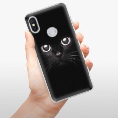 Plastové pouzdro iSaprio - Black Cat - Xiaomi Redmi S2
