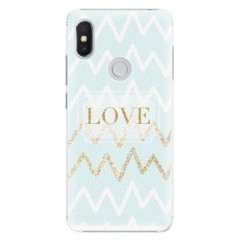 Plastové pouzdro iSaprio - GoldLove - Xiaomi Redmi S2