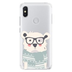 Plastové pouzdro iSaprio - Bear with Scarf - Xiaomi Redmi S2