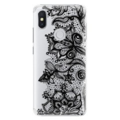Plastové pouzdro iSaprio - Black Lace - Xiaomi Redmi S2