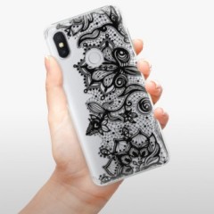 Plastové pouzdro iSaprio - Black Lace - Xiaomi Redmi S2