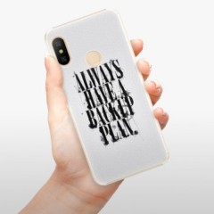 Plastové pouzdro iSaprio - Backup Plan - Xiaomi Mi A2 Lite
