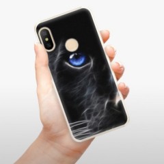 Plastové pouzdro iSaprio - Black Puma - Xiaomi Mi A2 Lite