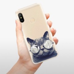 Plastové pouzdro iSaprio - Crazy Cat 01 - Xiaomi Mi A2 Lite