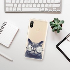 Plastové pouzdro iSaprio - Crazy Cat 01 - Xiaomi Mi A2 Lite