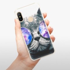 Plastové pouzdro iSaprio - Galaxy Cat - Xiaomi Mi A2 Lite