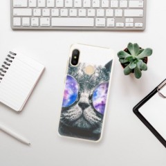 Plastové pouzdro iSaprio - Galaxy Cat - Xiaomi Mi A2 Lite