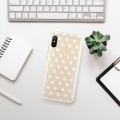Plastové pouzdro iSaprio - Stars Pattern - white - Xiaomi Mi A2 Lite