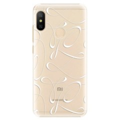 Plastové pouzdro iSaprio - Fancy - white - Xiaomi Mi A2 Lite