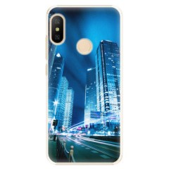 Plastové pouzdro iSaprio - Night City Blue - Xiaomi Mi A2 Lite