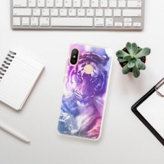 Plastové pouzdro iSaprio - Purple Tiger - Xiaomi Mi A2 Lite
