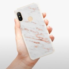 Plastové pouzdro iSaprio - Rose Gold Marble - Xiaomi Mi A2 Lite