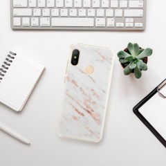 Plastové pouzdro iSaprio - Rose Gold Marble - Xiaomi Mi A2 Lite
