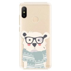 Plastové pouzdro iSaprio - Bear with Scarf - Xiaomi Mi A2 Lite